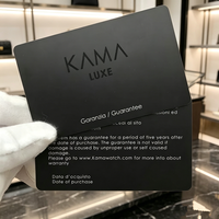 Individuell Bedruckte Schwarze PVC-Folien Laminierte UV-Geprägte Holographische Folien-Plastik NFC-Etiketten Mitglieds-Visitenkarten
