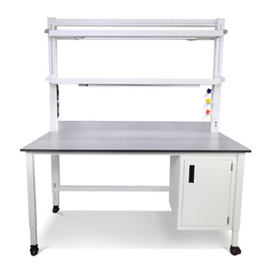 Adjustable Custom Metal Workbench <strong>Desk</strong> Heavy Duty Table Surface For Production Electronics Workshop Tool Handling <strong>Desk</strong> Safety - Product Image 2
