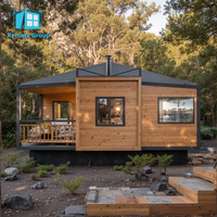 Casa Prefabricada Expandible de Doble Ala de 20 pies/40 pies, Suministro de Fábrica, Casa Modular Móvil de Lujo con Dormitorio y Baño