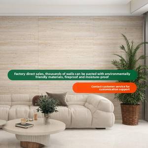 Panneaux muraux extérieurs en pierre poreuse blanche romaine douce, <span class=keywords><strong>imitation</strong></span> argile, ignifuges, ultra-fins, flexibles - Product Image 4