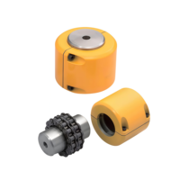 En stock, accouplement de chaîne à rouleaux universel en acier SFS, rigide, traité par oxydation, faible bruit, avec personnalisation OEM