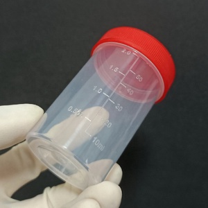 UC-S10060 일회용 플라스틱 샘플 수집 멸균 검체 검사 소변 용기 <span class=keywords><strong>60ml</strong></span> - Product Image 4