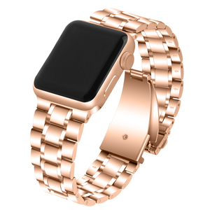 <span class=keywords><strong>Bracelet</strong></span> en acier inoxydable pour <span class=keywords><strong>Apple</strong></span> <span class=keywords><strong>Watch</strong></span>, <span class=keywords><strong>44mm</strong></span>, 40mm, 42mm, 38mm, accessoires, <span class=keywords><strong>bracelet</strong></span> en métal, IWatch série 3 4 <span class=keywords><strong>5</strong></span> 6 SE 7 41mm 45mm - Product Image 4