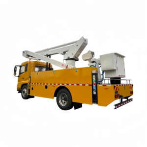 Plateforme de travail aérien isolée pour travaux en hauteur avec électricité, travaux sur lignes sous tension 35KV, véhicule aérien isolé pour lignes sous tension 45KV - Product Image 4