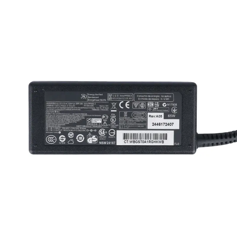 Chargeur d'ordinateur portable Original 19.5V 3,33 a 65W pour HP Pavilion 15 Envy 17 PPP009L-E 4.5x3.0mm adaptateur secteur