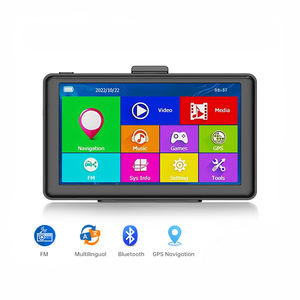 Navigateur GPS portable écran capacitif Navigation 7 pouces avec 256 Mo 16 Go BT AV IN avec cartes 3D gratuites - Product Image 3