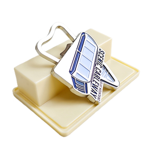 Vente en gros d'ouvre-bouteilles en métal personnalisés 2D/3D, ouvre-bouteilles à bière, cadeaux promotionnels, usine chinoise - Product Image 3