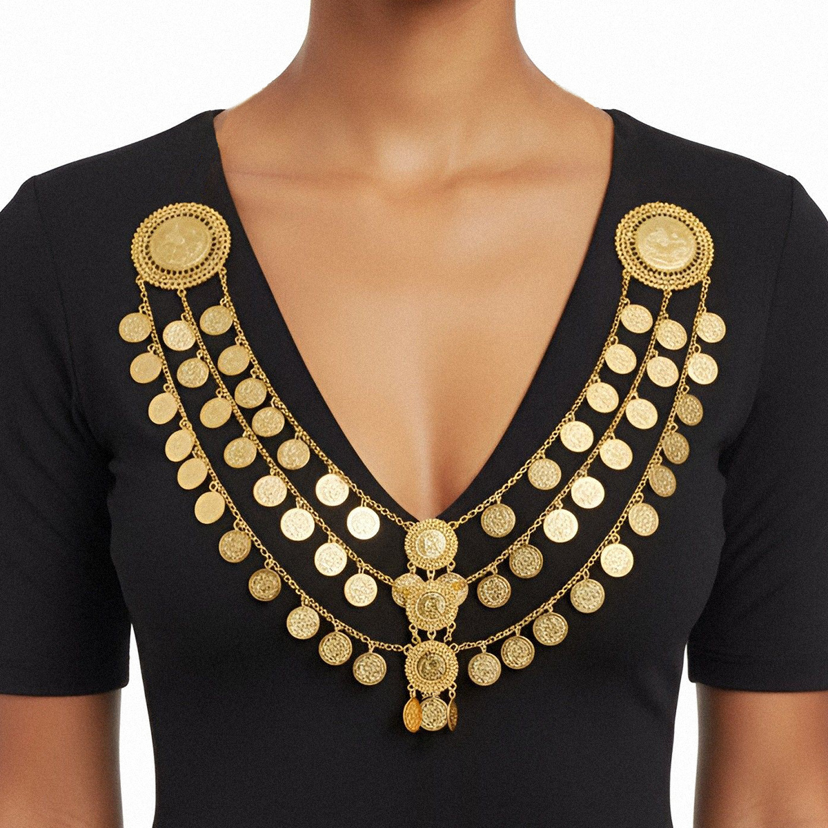 Broche Vintage Dorée – Accessoire Fantaisie élégant Et Rétro (occasion)