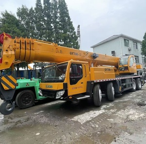 Grúa hidráulica sobre camión de 70 toneladas de segunda mano, confiable, con motor Weichai National III, 5000h de uso. - Product Image 3