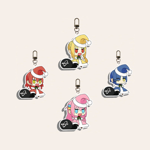 Wholesale Custom Acrylic Cartoon <b>Anime</b> Acre <b>Keychain</b> Q Edition Cute Creative Hanging Bag Decoration - Product Image 1