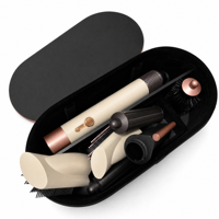 Kit de coiffure 6-en-1 avec ions négatifs, fer à boucler à température constante 1600W, ensemble multi-accessoires pour la maison et le salon