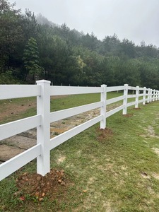 耐用聚氯乙烯马栅栏牧场安全栅栏压花定制乙烯基Gate-3D造型厚塑料涂层二/三/四 - Product Image 4