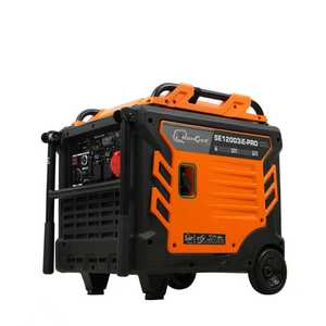 Xách tay 50Hz chuyển đổi tần số 9.0kw điện lớn im lặng biến tần xăng máy phát điện làm mát bằng không khí 4 thì giật nhà cắm trại - Product Image 1