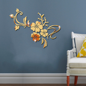 <span class=keywords><strong>Specchio</strong></span> Adesivo da <span class=keywords><strong>Parete</strong></span> in Acrilico Effetto Rattan per <span class=keywords><strong>Ingresso</strong></span>, Soggiorno, Camera da Letto, Decorazione Murale, Sfondo Divano - Product Image 4