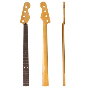 일렉트릭 베이스 기타 핸들 4 현 20 프렛 일렉트릭 베이스 넥 펜더 일렉트릭 베이스 교체 용 로즈 우드 핑거 보드 - Product Image 2