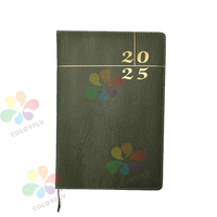 Gran oferta A5 Agendas de cuero 2025 planificadores diario Agenda cuaderno calendario planificador regalo a buen precio