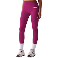 Legging Olahraga Wanita Berkualitas Tinggi, Elastis, Bernapas, Pinggang Elastis, Angkat Bokong, untuk Gym & Yoga, Peregangan Empat Arah