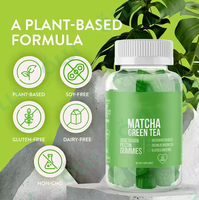 OLLI Gummies au thé vert matcha pour le ventre plat, marque privée, contrôle du poids, brûleur de graisse, pour la combustion nocturne des graisses