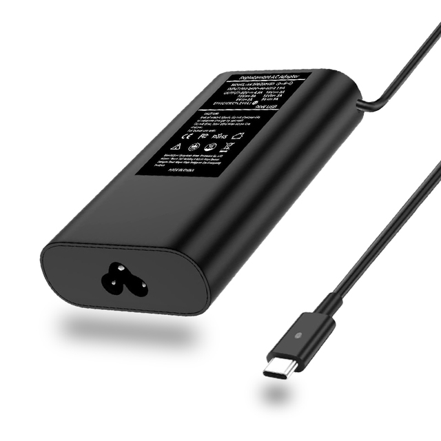 Japter Hot Sale 90W 20V 4.5A Universal USB Type C PD Laptop Adapter Charger for XPS 13/15/17 LA90PM170 DA90PM170 DA65NM170