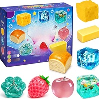 Coffret de 8 jouets sensoriels anti-stress en forme de bonbons de malt, jouets à presser, boîte surprise