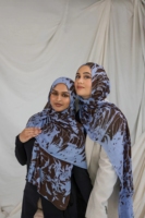 Sharut VELA personnalisé Dubai léger coton châle femmes musulmanes respirant Modal miel jaune ombre fleur imprimé Hijab écharpe