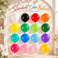 Ballons en latex mats de 12 pouces, 2,8 g, HeBei, vente en gros, couleur standard, pour fêtes, anniversaires, Noël, événements