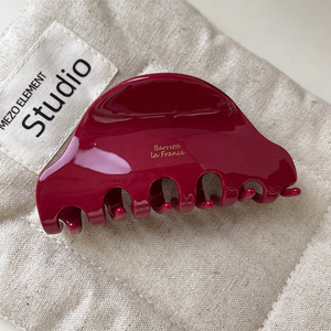 Pince à griffes en acétate français pour les femmes dos de la tête pince à cheveux rétro et simple couvre-chef en gros - Product Image 2