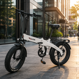 Vélo électrique haut de gamme 48V 720W pliable avec pneus larges de 20 pouces, cadre en alliage d'aluminium durable, freins à disque doubles, longue autonomie, vélo électrique pour trajets quotidiens - Product Image 1