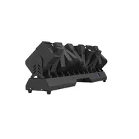 Lotus 12x60W 4IN1 LED Tornado Faisceau Mobile Lumière pour DJ Bar Stage Disco Show Led Par Light