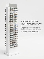 Fabricant d'étagères d'exposition Fanghua, support de lunettes personnalisable, support d'exposition en acrylique pour lunettes de soleil, présentoir optique