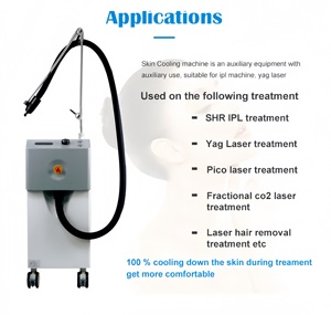 Refroidisseur cutané professionnel en plastique pour usage clinique, dispositif de refroidissement pour réduire la douleur, traitement non invasif - Product Image 6