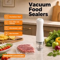 Scelleuse sous vide sans fil portable, pompe à vide électrique sans fil, rechargeable par USB, préservation des aliments, personnalisation OEM ODM