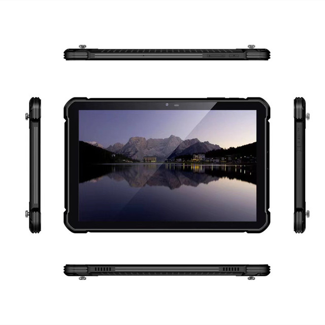Oem 8 10.1 Inch Rugged Tablet Pc Window Android Dustproof Waterproof Shockproof Ip68 Handhold 4G Nfc Industrial Rugged Tablet