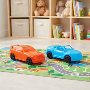 TOYBOLA Mini Coche de Juguete de Plástico para Niños de 2 a 7 Años, Vehículo Colorido de Juego con Fricción, Empaquetado en BOPP - Product Image 3