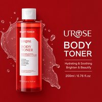 Tonique Corporel Exfoliant Éclaircissant Hydratant à l'Acide Azélaïque, Acide Malique et Nicotinamide pour le Dos – Marque Blanche