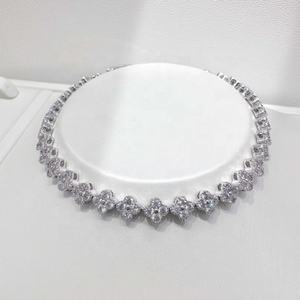 Pulsera personalizada de plata de ley 925 con nudo, joyería fina, estilo hip hop, con circonita cúbica, para mujer. - Product Image 2