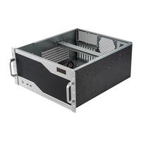 Nouveau design 5U boîtier d'ordinateur industriel avec LCD 240/360 adaptateur refroidisseur d'eau boîtier Pc 5U industriel avec nouveau design LCD