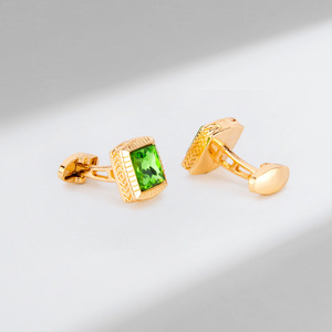 Di lusso di lusso francese gemelli in acciaio inox per gli <span class=keywords><strong>uomini</strong></span> vendita calda gemma zircone fibbie accessori moda - Product Image 5