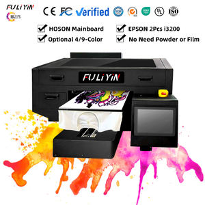 Nouvelle imprimante à plat DTG A3 A4 40x50cm, 2 têtes I1600/I3200, machine d'<span class=keywords><strong>impression</strong></span> de t-shirts et de vêtements - Product Image 1