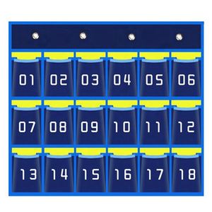 Organizador de Aula con 36 Bolsillos Numerados, Bolsa de Almacenamiento para Colgar en la Pared o Puerta, Porta Celulares - Product Image 3