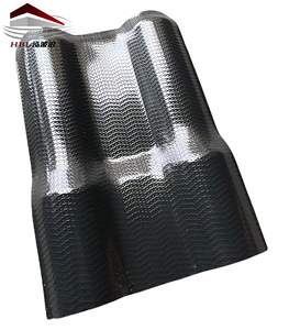 Tôles de toiture ondulées en résine synthétique <span class=keywords><strong>PVC</strong></span> renforcée, design traditionnel, ignifuges, résistantes à la chaleur, anti-UV - Product Image 1