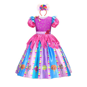 Disfraces de Carnaval para Niños, Novedad 2026, Vestidos de Princesa de Caramelos para Niñas, Disfraces Elegantes para Actuaciones Infantiles - Product Image 1