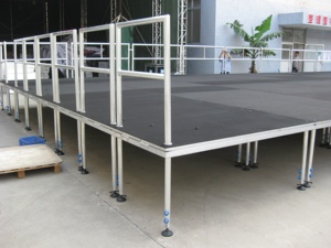 Plateforme de scène mobile en aluminium pour la vente en gros, plateforme de scène portable, structure de scène pliable pour l'extérieur - Product Image 6