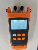 Atenuador Óptico Variable Portátil NOVKER NK305 0-30dB 0-60dB Ajustable, Funciona con Pilas o Recargable, Atenuador de Fibra Óptica