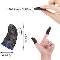 Gants pour écran tactile, accessoires de jeu, doigt mince pour jouer, personnalisés, pour Pubg,