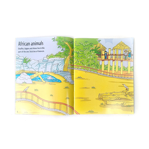 Fabricante de álbumes de recortes personalizados para niños, pegatinas reutilizables, <span class=keywords><strong>libro</strong></span> de pegatinas para niños, servicio de impresión en papel y cartón - Product Image 2