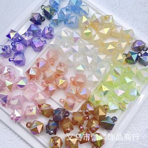 Perles de charme en alliage de cuivre de 16 mm avec strass en cristal pour la fabrication de bijoux DIY, accessoires de mode unisexe, pendentifs breloques Yiwu - Product Image 3