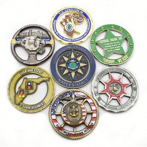 Moneda Conmemorativa Personalizada con Logotipo, Diseño Antiguo en Oro y Plata, Moneda de Aleación de Zinc y Latón Estampada, Moneda 3D, Colecciones de Monedas Personalizadas - Product Image 1