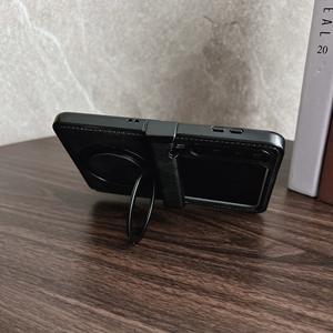 עבור huawei purax עור טלפון מתקפל במקרה אנטי-טיפה מסתובב מגנט המחוון המגונן המחוון מגני נרתיק בסגנון - Product Image 5