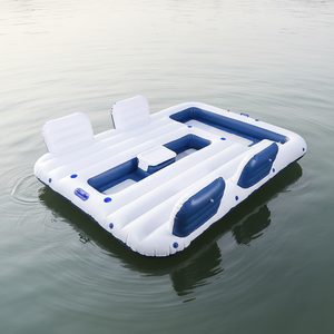 <span class=keywords><strong>Isla</strong></span> inflable respaldo Floatie tamaño personalizado inflable <span class=keywords><strong>piscina</strong></span> flotador pequeña <span class=keywords><strong>isla</strong></span> flotante - Product Image 1